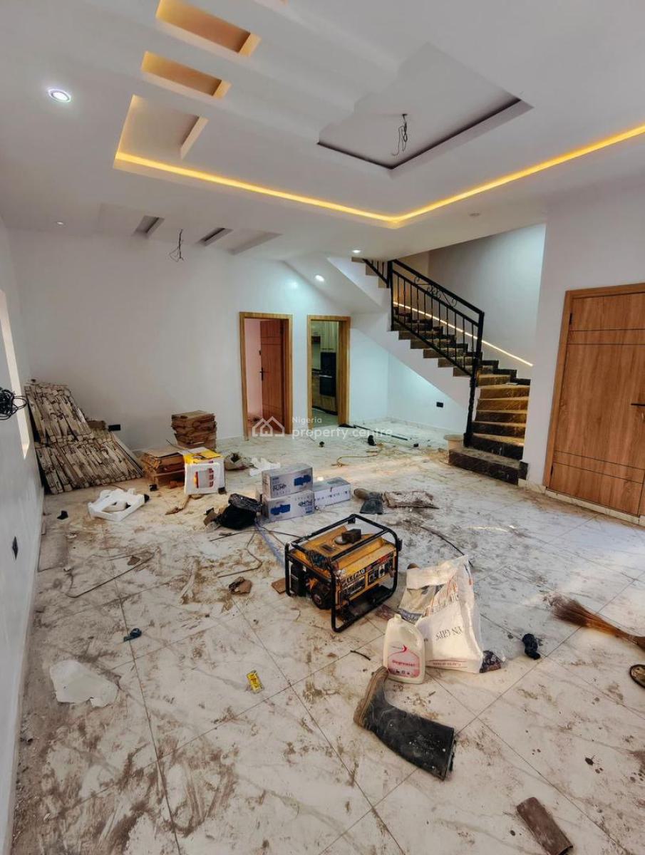 Newly Built and Affordable 4-bedroom Terrace Duplex in a Secure Estate, in a Secure Estate in Ifako Gbagada, Gbagada, Lagos, Terraced Duplex for Sale