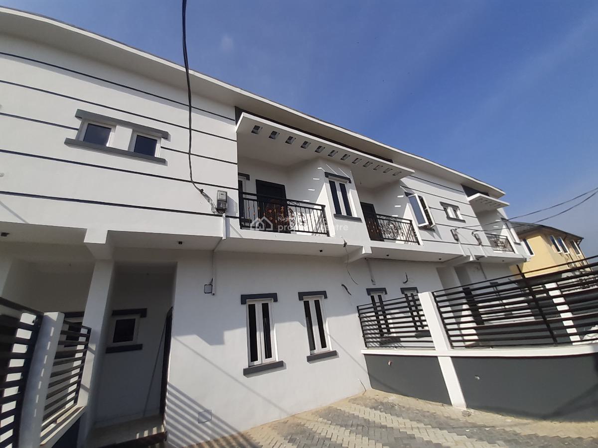 Newly Built and Affordable 4 Bedrooms Terraced Duplex in a Secured Estate, Ifako, Gbagada, Lagos, Terraced Duplex for Sale