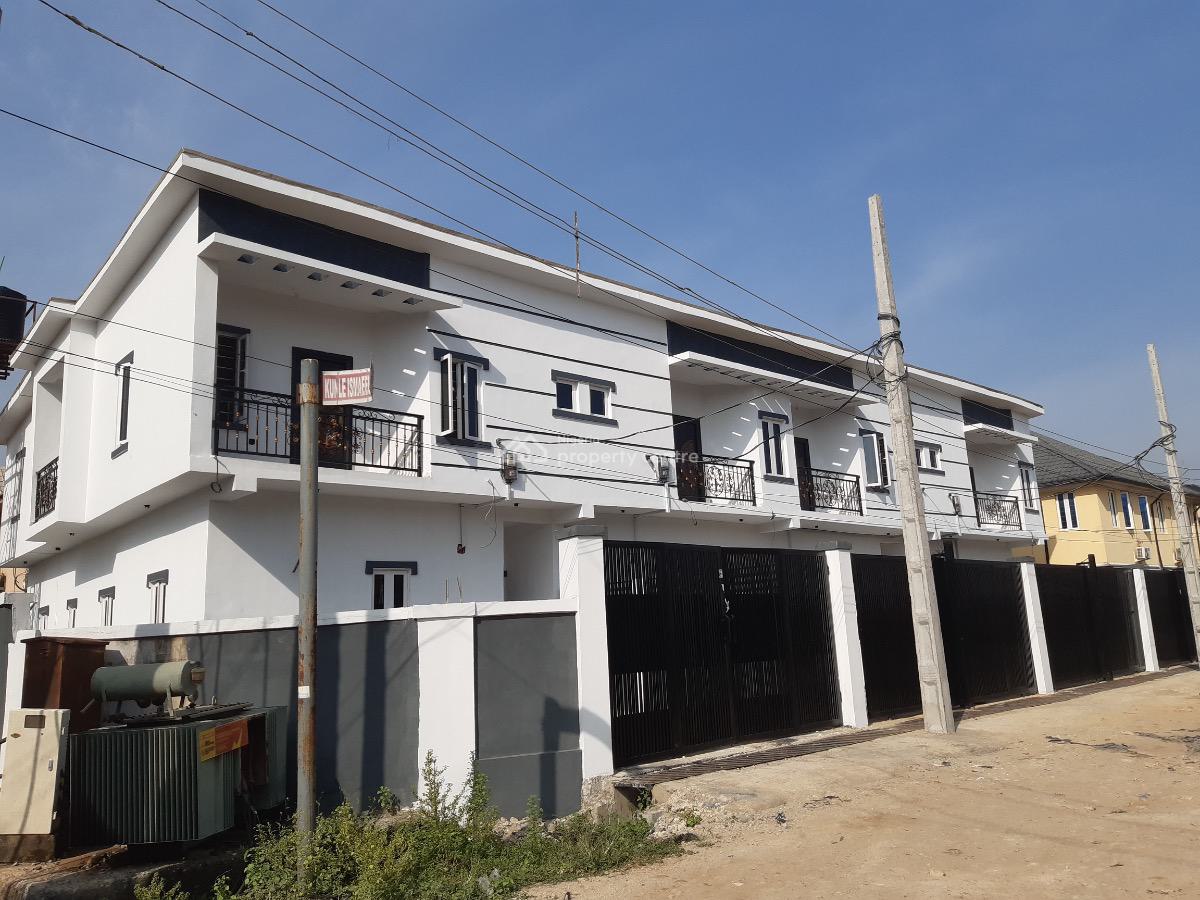 Newly Built and Affordable 4 Bedrooms Terraced Duplex in a Secured Estate, Ifako, Gbagada, Lagos, Terraced Duplex for Sale