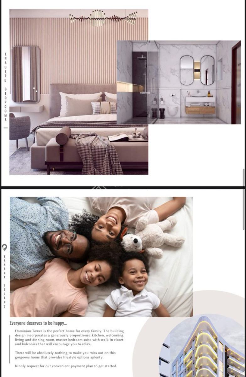 Luxury 4 Bedroom Flats & Penthouses with Staff Quarter, Banana Island, Ikoyi, Lagos, Flat / Apartment for Sale