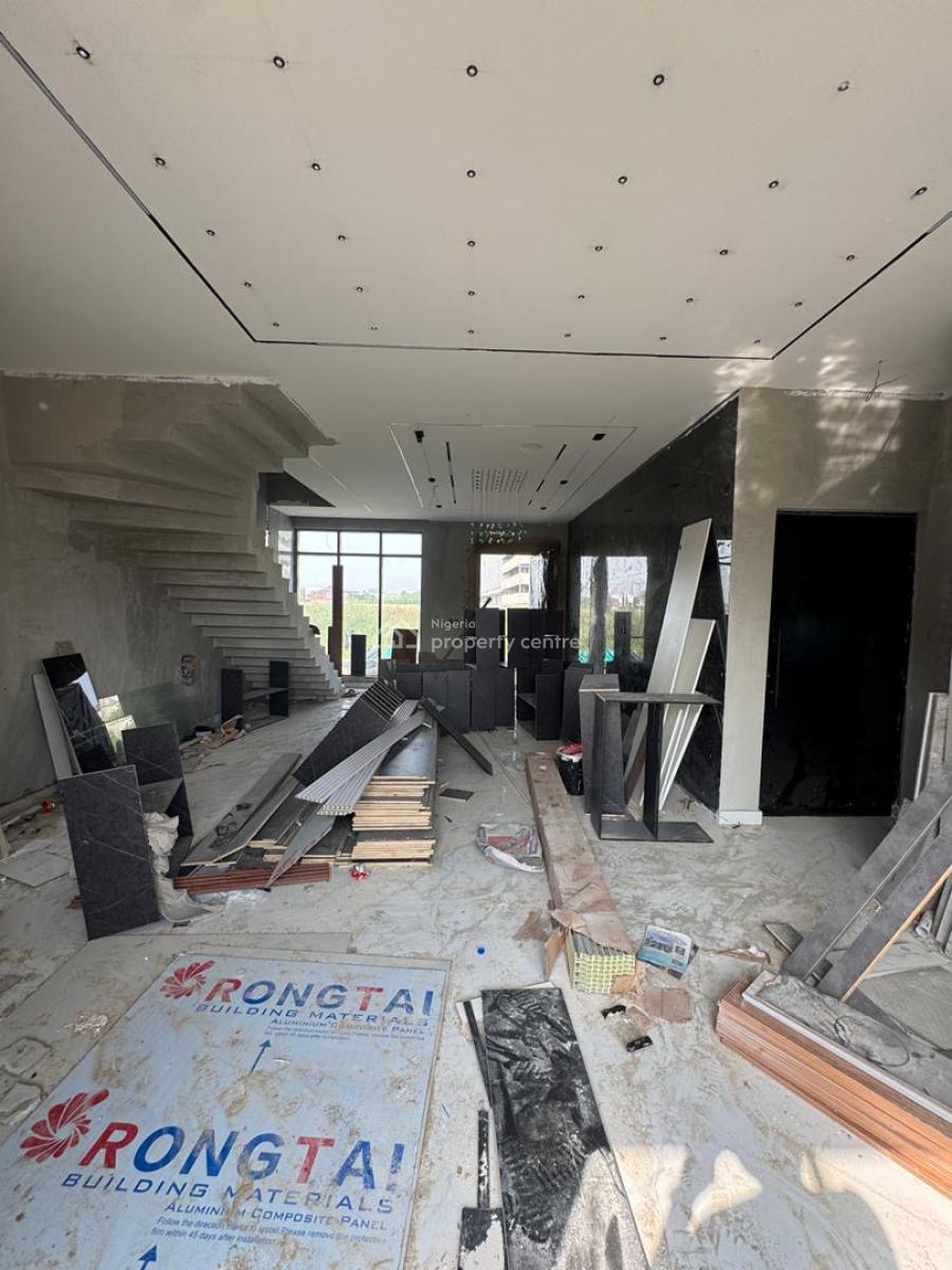 Luxury 5-bedroom Terrace Duplex with Pool & Bq, Lekki Phase 1, Lekki, Lagos, Terraced Duplex for Sale