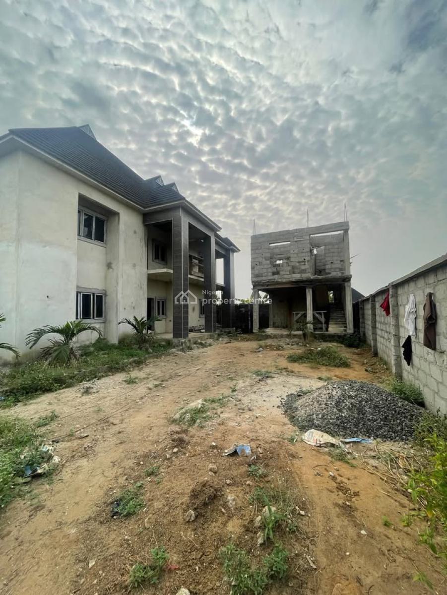 Uncompleted 6 Bedroom Fully Detached Duplex, Atali, Port Harcourt, Rivers, Detached Duplex for Sale