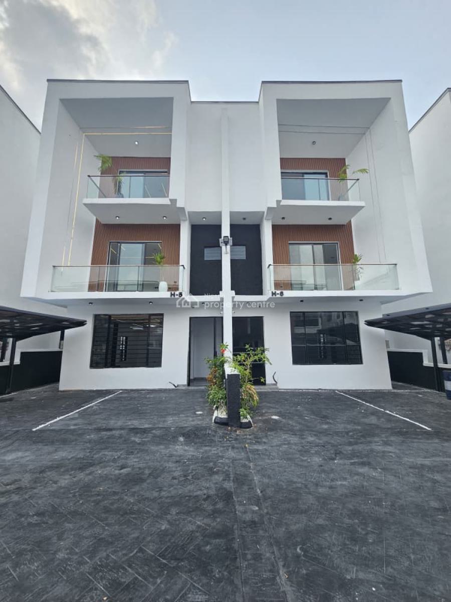 Opulent Modern 4bedroom Semi-detached Duplex in a Secure Estate, Orchid, Lekki, Lagos, Semi-detached Duplex for Sale