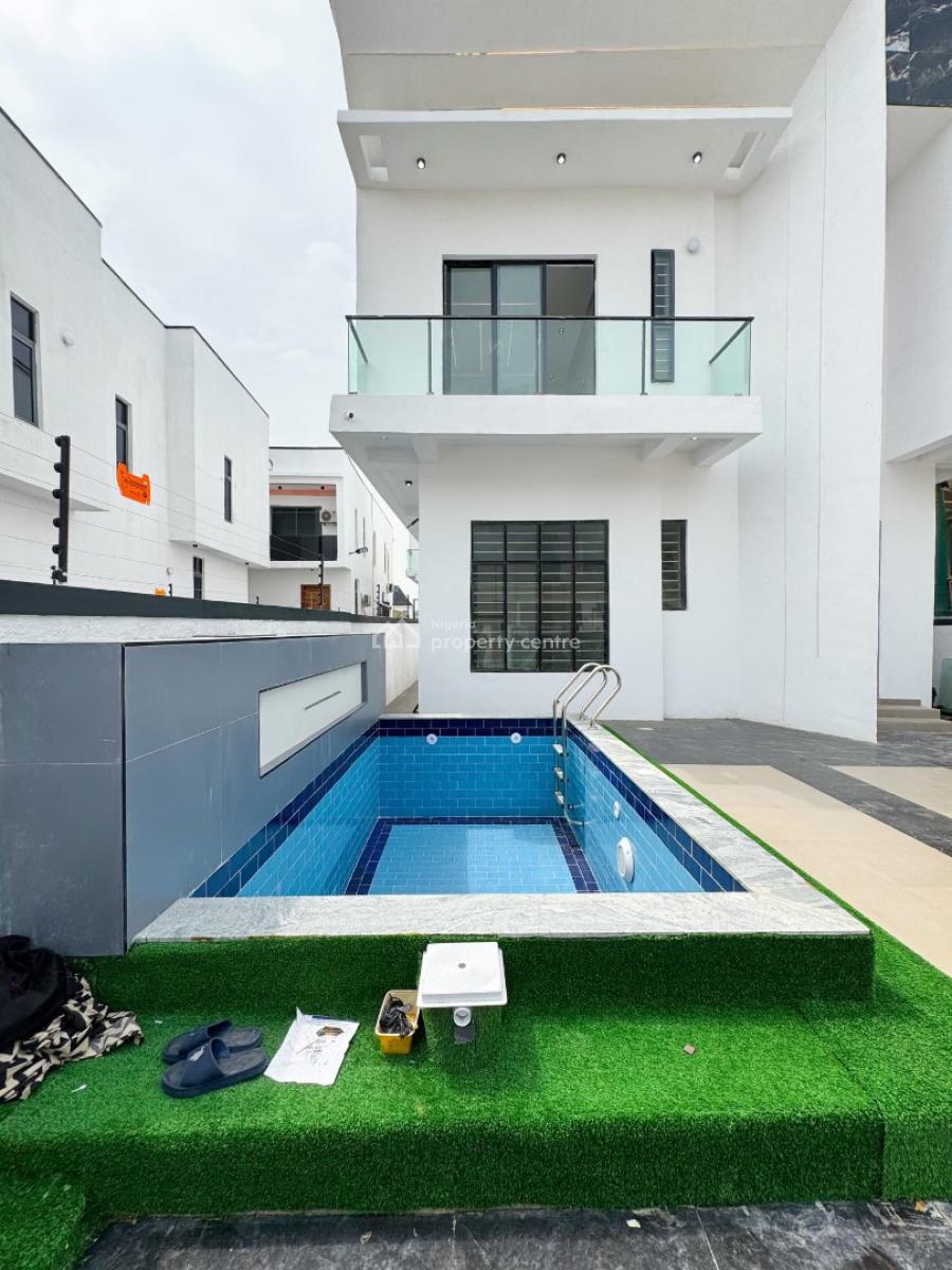 Elegant 5 Bedroom Detached Duplex with Swimming Pool and Bq, Ikota, Ikota, Lekki, Lagos, Detached Duplex for Sale