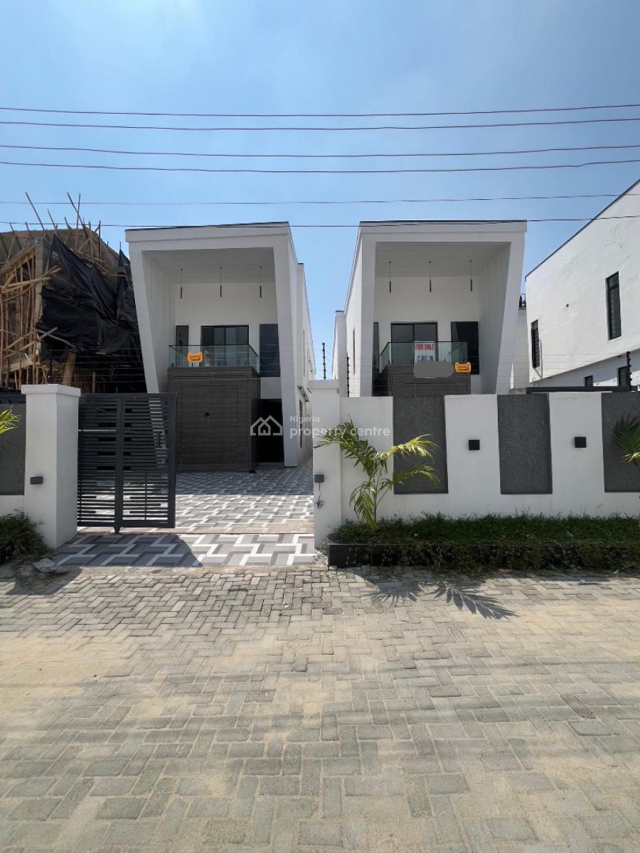 Newly Built 5 Bedroom Detached Duplex with a Bq and a Pool, Orchid, Lekki Phase 2, Lekki, Lagos, Detached Duplex for Sale