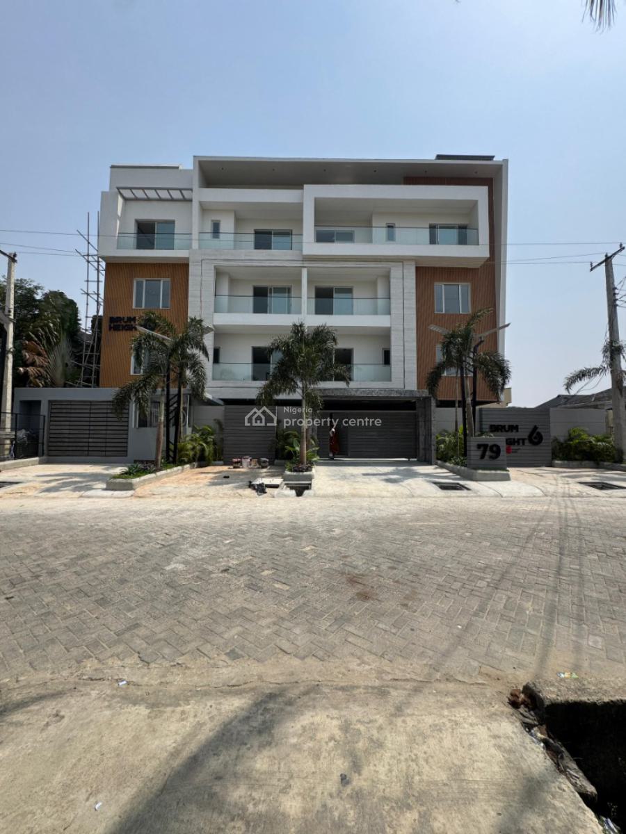 Aesthetically Pleasing, Investment Worthy 2 Bedroom Apartment with Bq, in a Serene Neighborhood in Lekki Phase 1, Lekki, Lagos, Block of Flats for Sale