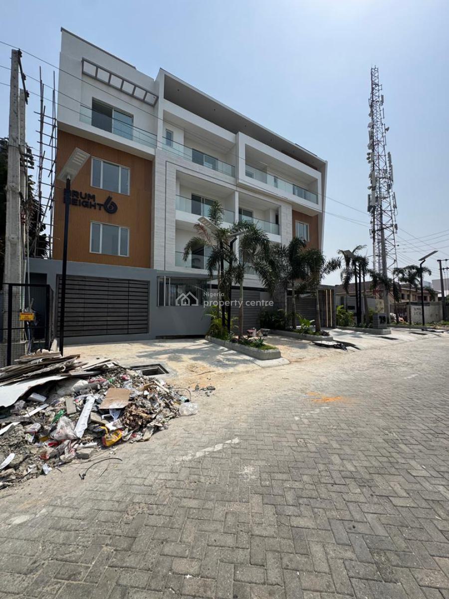 Aesthetically Pleasing, Investment Worthy 2 Bedroom Apartment with Bq, in a Serene Neighborhood in Lekki Phase 1, Lekki, Lagos, Block of Flats for Sale