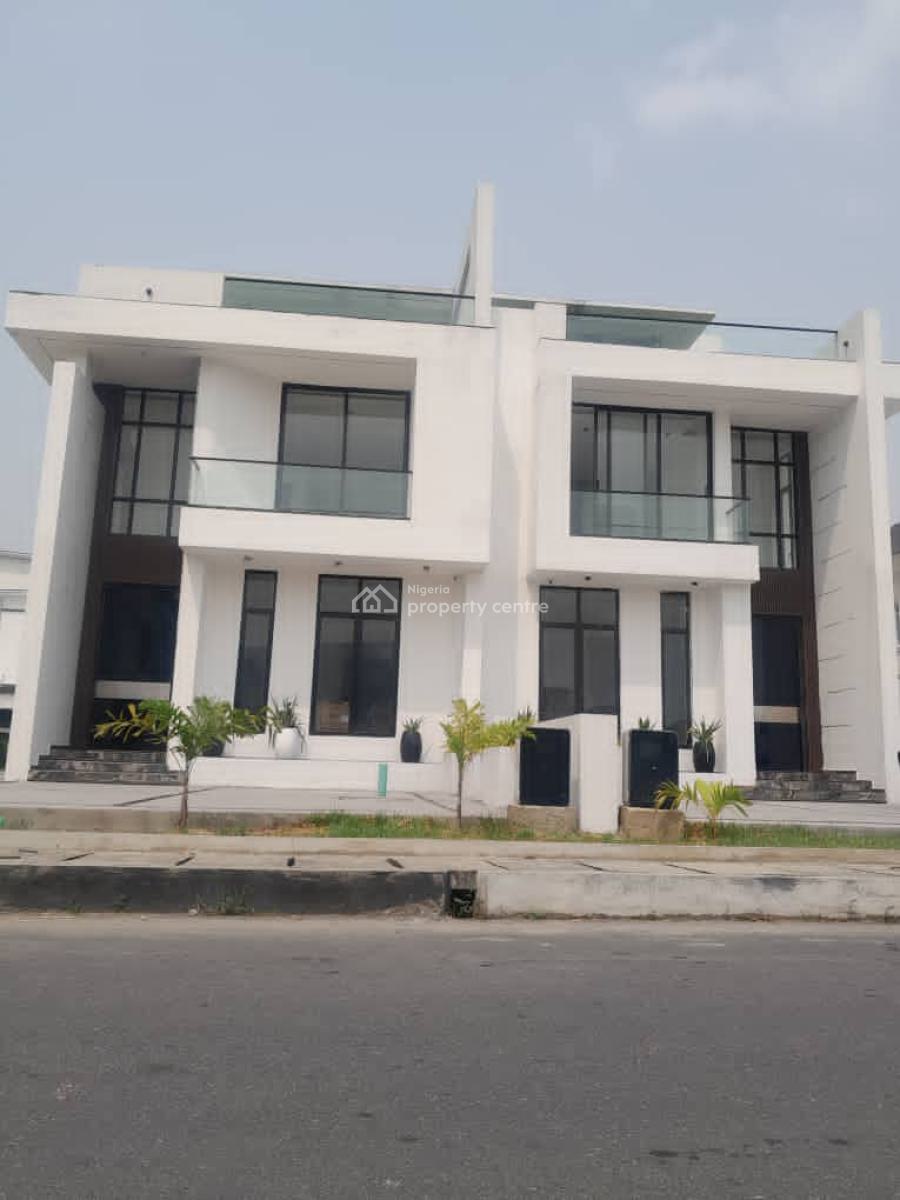 Step Into Sophistication. Your 5 Bedrooms Masterpiece, 2 Floors., Cowrie Creek Estate, Lekki, Lagos, Semi-detached Duplex for Sale