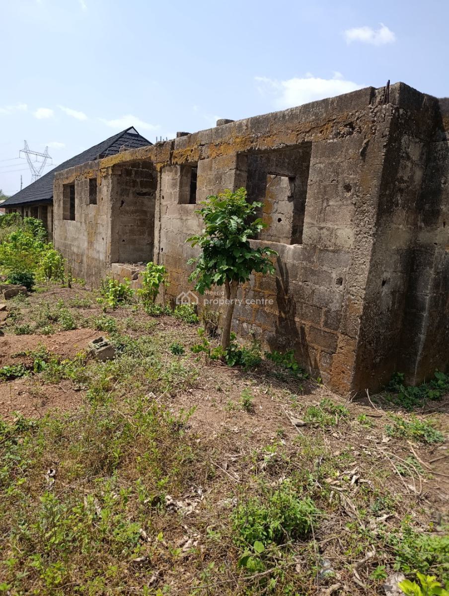 Uncompleted 4 Bedroom Bungalow on 546sqm of Land, Akingbile, Moniya, Akinyele, Oyo, Detached Bungalow for Sale