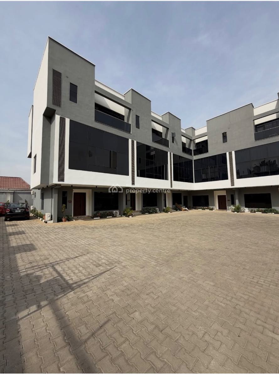 Brand New, Contemporary 4 Bedroom Terrace Duplex with Bq, Wuse 2, Abuja, Terraced Duplex for Rent