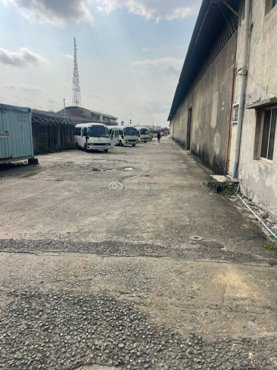 3 Spacious Warehouse,s Land Is 14320.918 Square Metres (1.432 Hectares, Ojota, Lagos, Warehouse for Sale