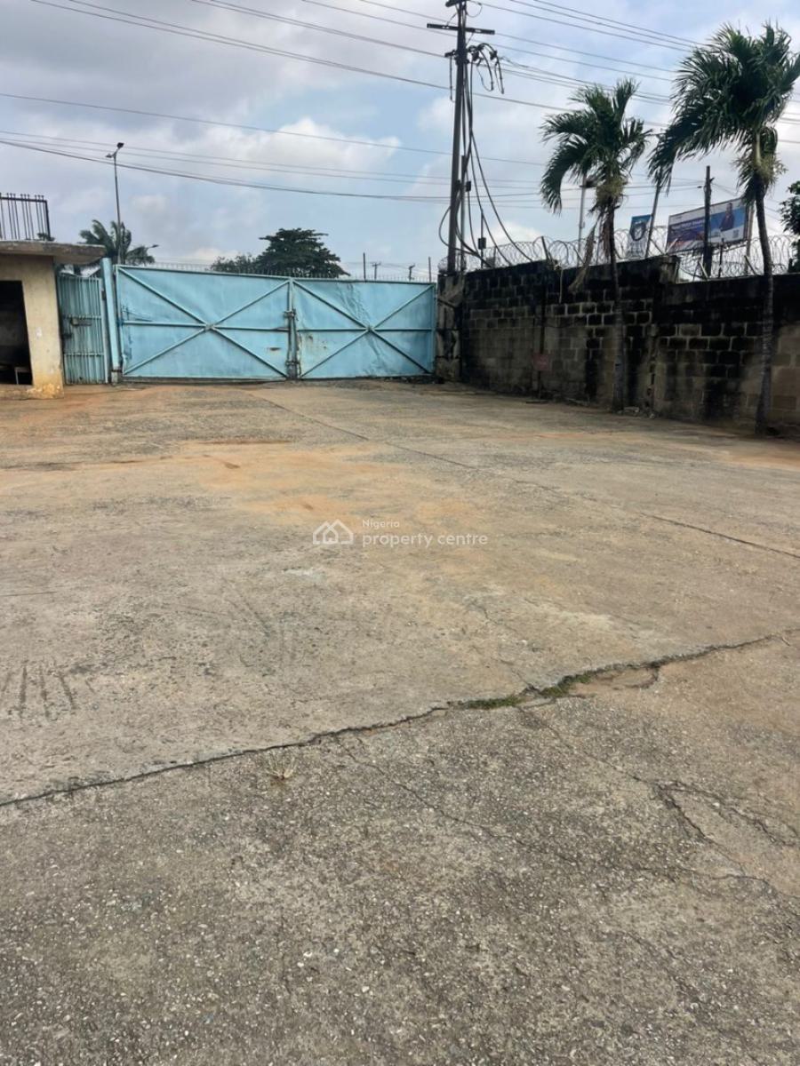 3 Spacious Warehouse,s Land Is 14320.918 Square Metres (1.432 Hectares, Ojota, Lagos, Warehouse for Sale