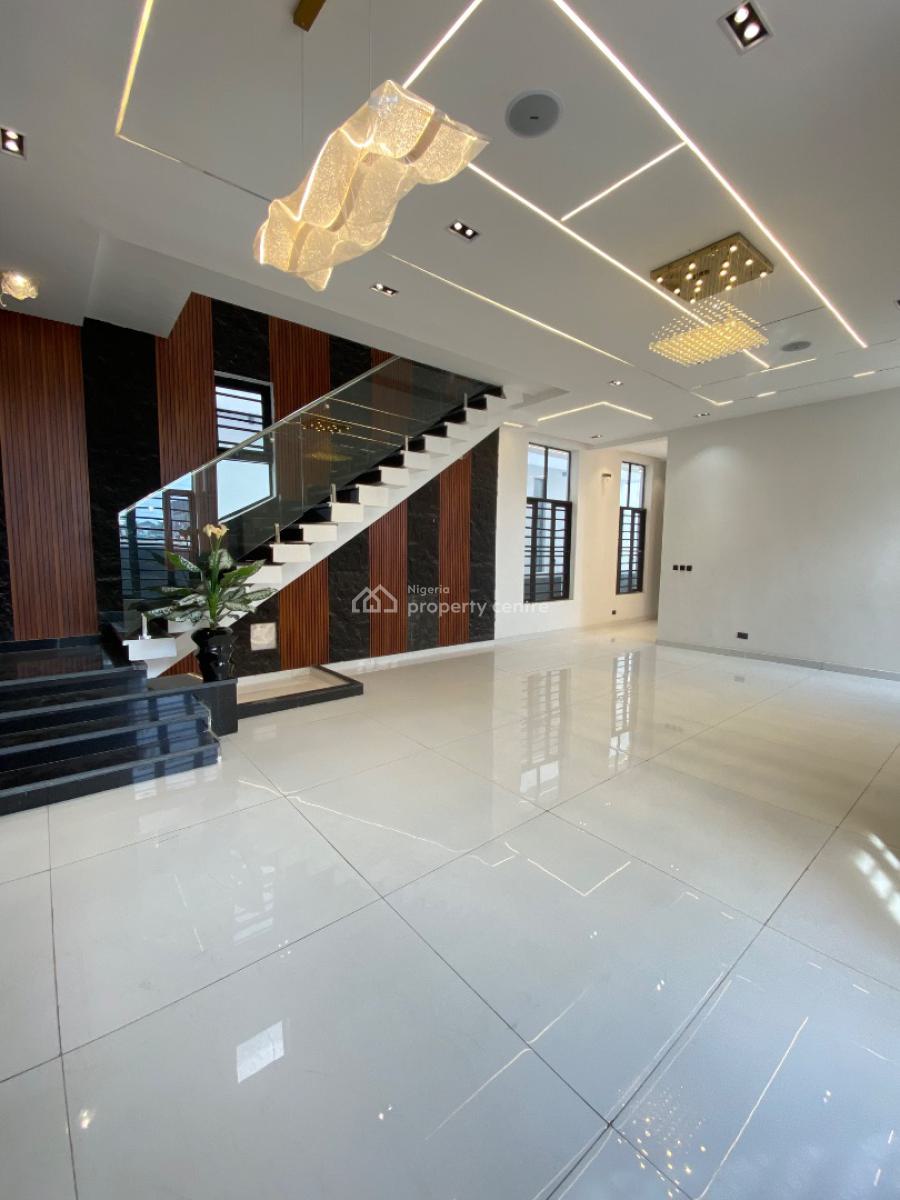 Luxury 5 Bedroom Fully Detached Contemporary Duplex, Chevron, Lekki Expressway, Lekki, Lagos, Detached Duplex for Sale