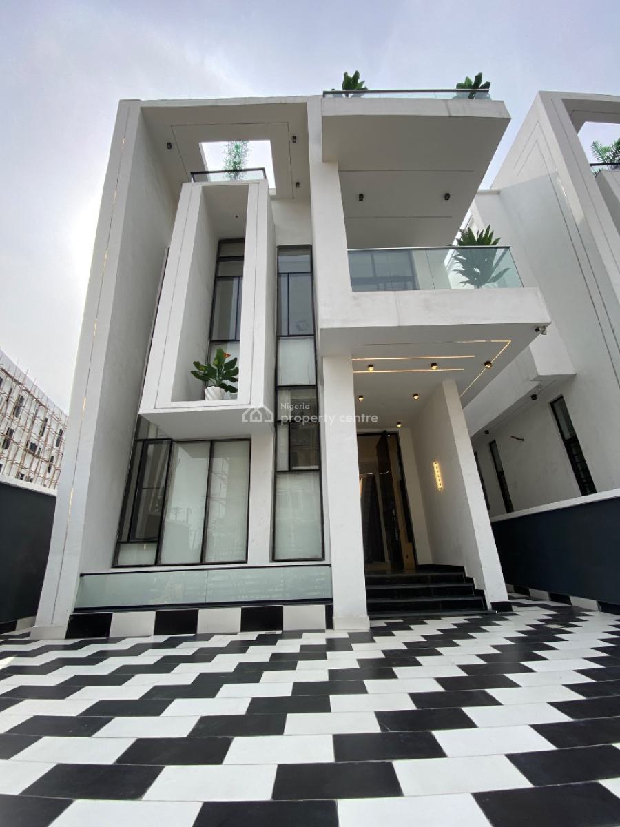 Luxury 5 Bedroom Fully Detached Contemporary Duplex, Chevron, Lekki Expressway, Lekki, Lagos, Detached Duplex for Sale