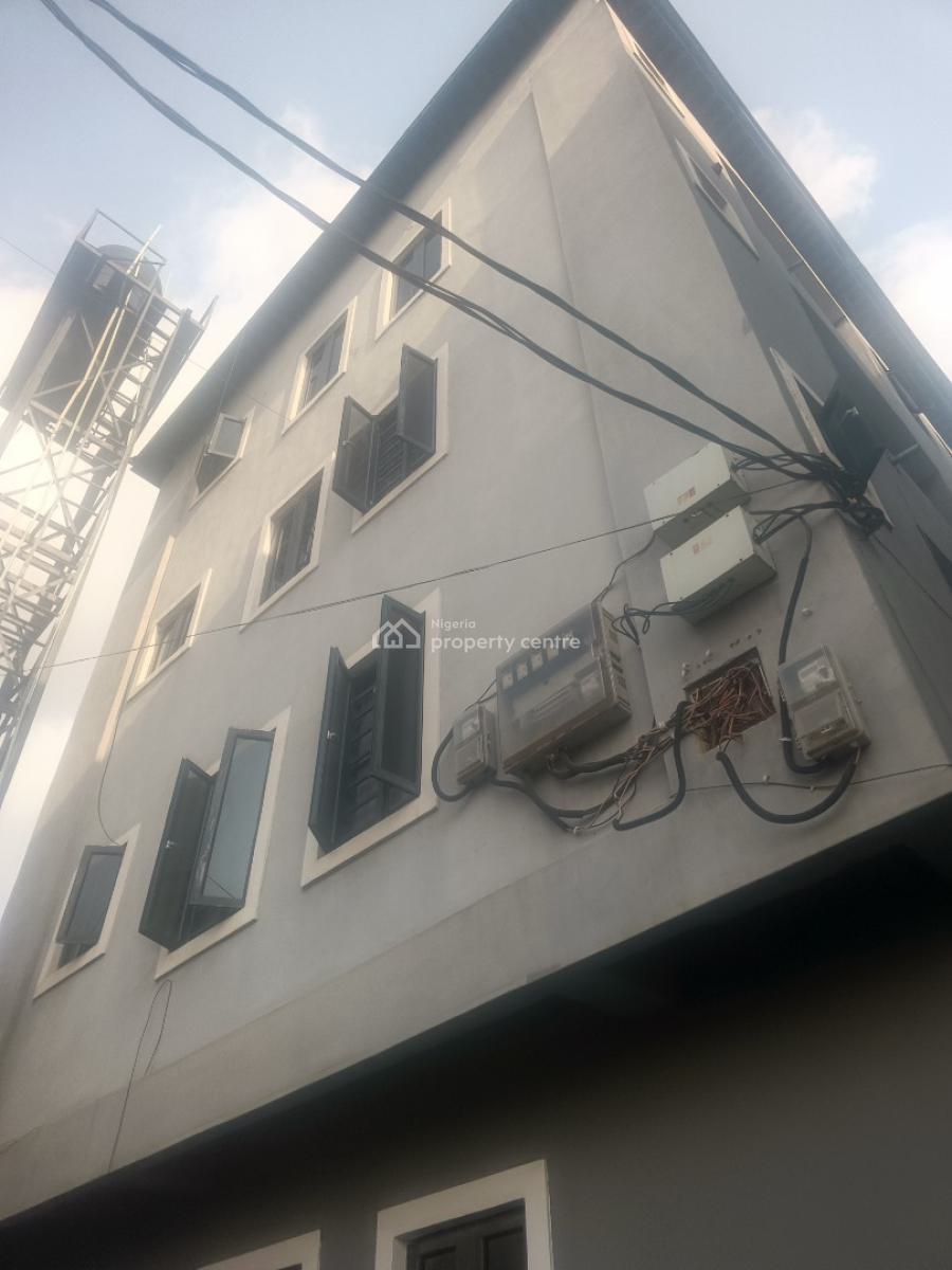 Portable Modern 3 Bedroms Flat (upstairs), Off Allen Avenue, Allen, Ikeja, Lagos, Flat / Apartment for Rent