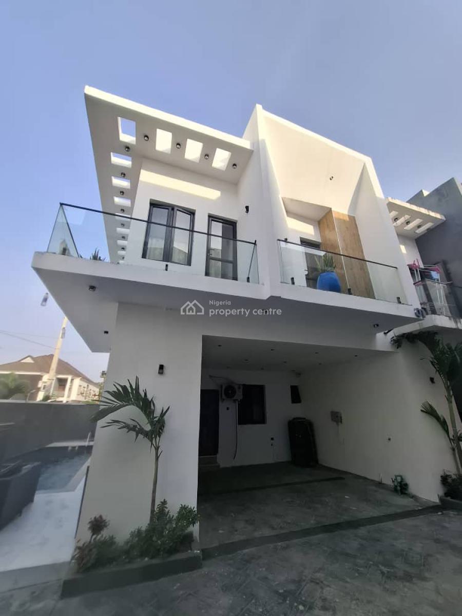 Luxury 4bedroom Terrace Duplex with Swimming Pool, Orchid Road, Lekki Phase 2, Lekki, Lagos, Terraced Duplex for Sale
