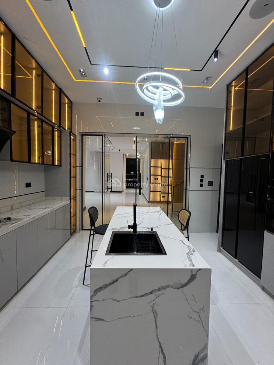 Newly Built 5 Bedroom Luxury Detached Duplex with a Swimming Pool, Cin, Lekki Conservation, Chevron Toll Gate, Lekki, Lagos, Detached Duplex for Sale