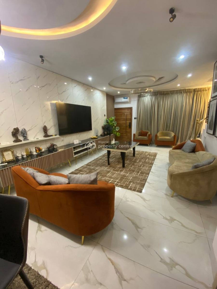 Fully Furnished 3 Bedroom Duplex, Gbagada Phase 1, Gbagada, Lagos, Semi-detached Duplex for Rent