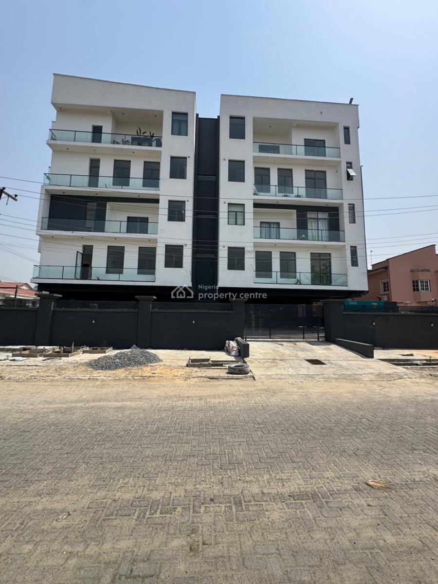 Investment Worthy 2 Bedroom Apartment  with Bq, Swimming Pool, Elevato, Secured 2 Bedroom in a Secured Environment, Lekki Phase 1, Lekki, Lagos, Flat / Apartment for Sale