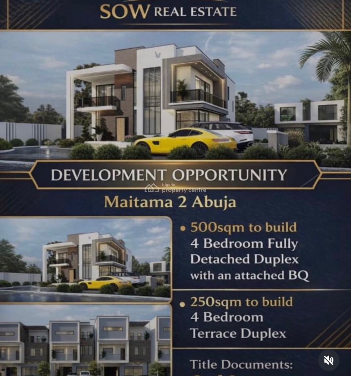 Estate Plots, Through Navy Town Asokoro, Maitama 2, Maitama District, Abuja, Land for Sale