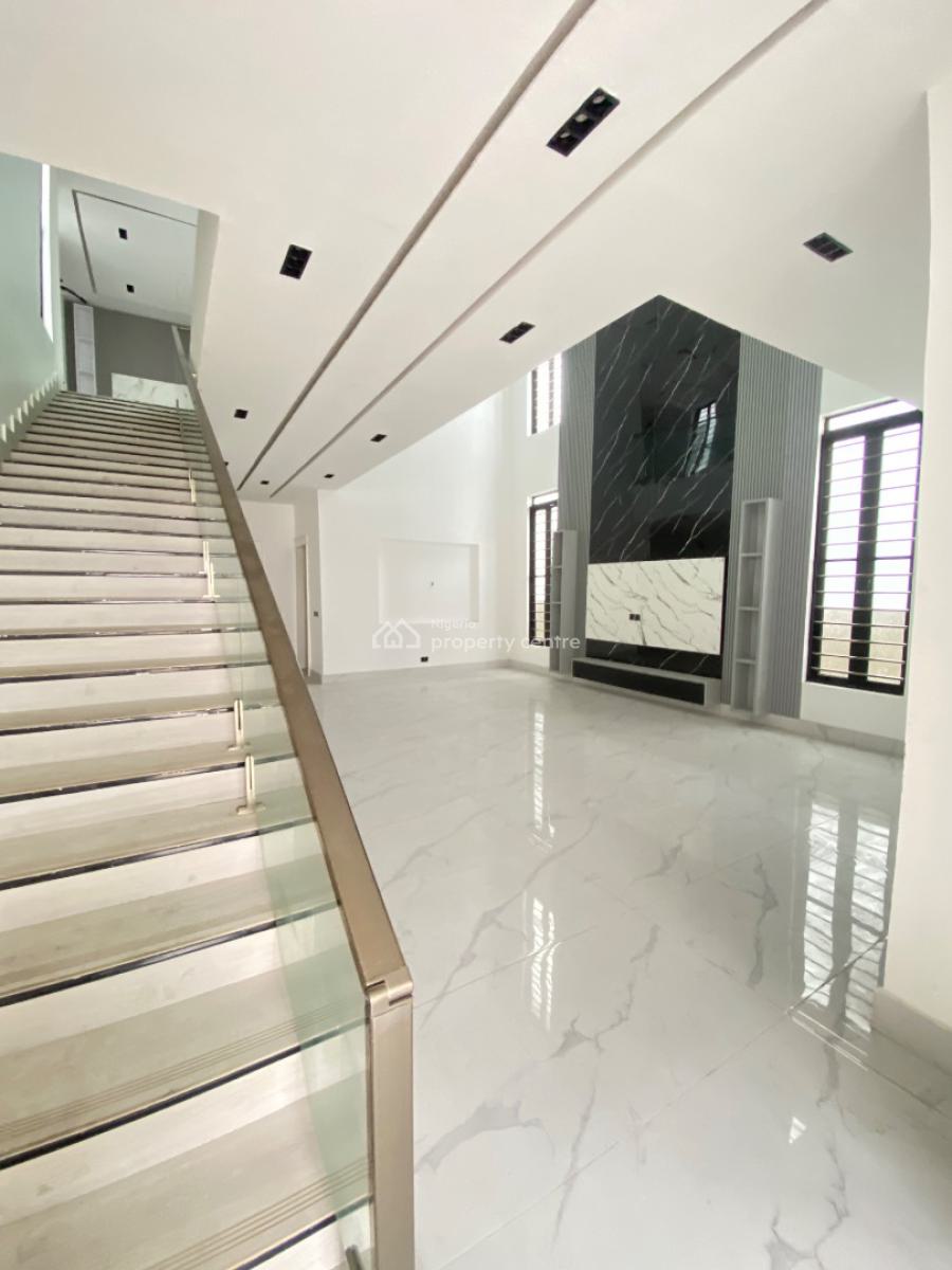 Spacious 5 Bedroom Duplex with Private Office, Chevron, Lekki Expressway, Lekki, Lagos, Detached Duplex for Sale