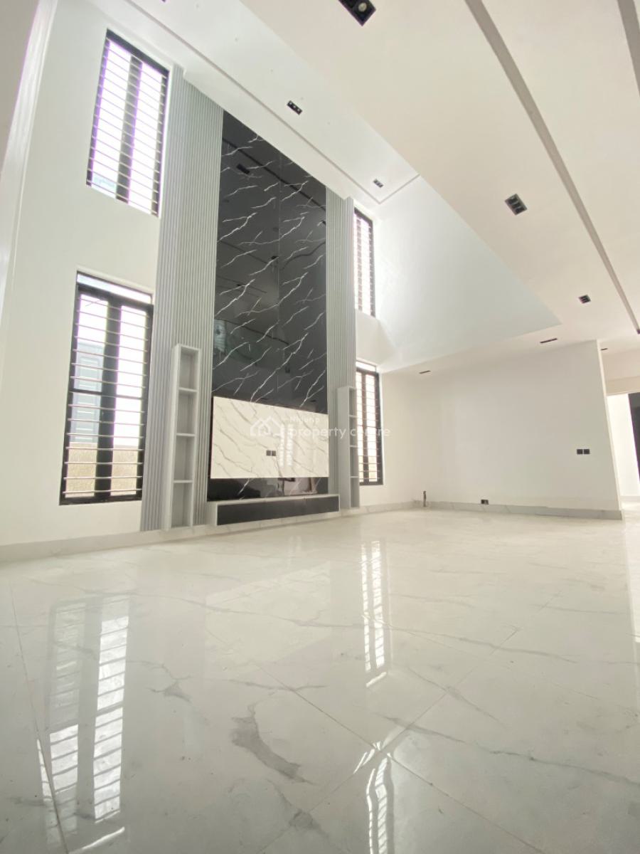 Spacious 5 Bedroom Duplex with Private Office, Chevron, Lekki Expressway, Lekki, Lagos, Detached Duplex for Sale