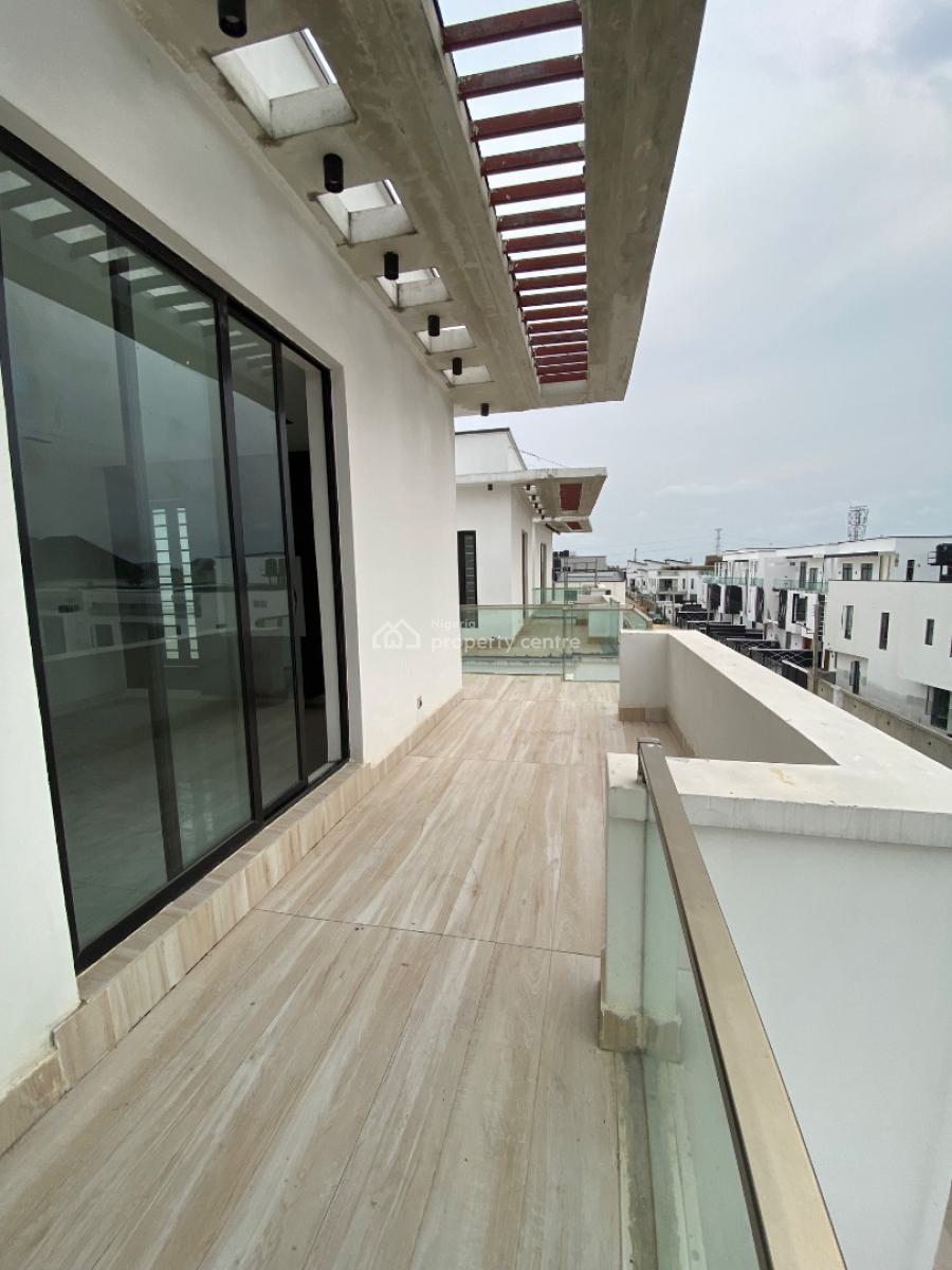 Spacious 5 Bedroom Duplex with Private Office, Chevron, Lekki Expressway, Lekki, Lagos, Detached Duplex for Sale