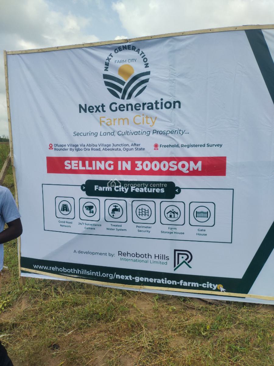 Most Suitable and Affordable Plots for Agriculture, Abeokuta North, Ogun, Land for Sale