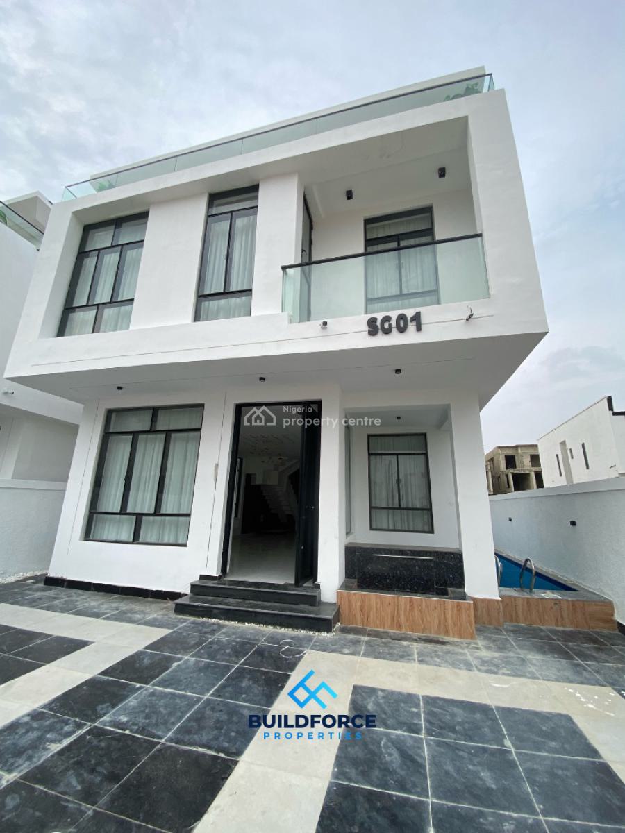 Luxury 4 Bedroom Fully Detached Duplex, Chevron, Lekki Expressway, Lekki, Lagos, Detached Duplex for Sale