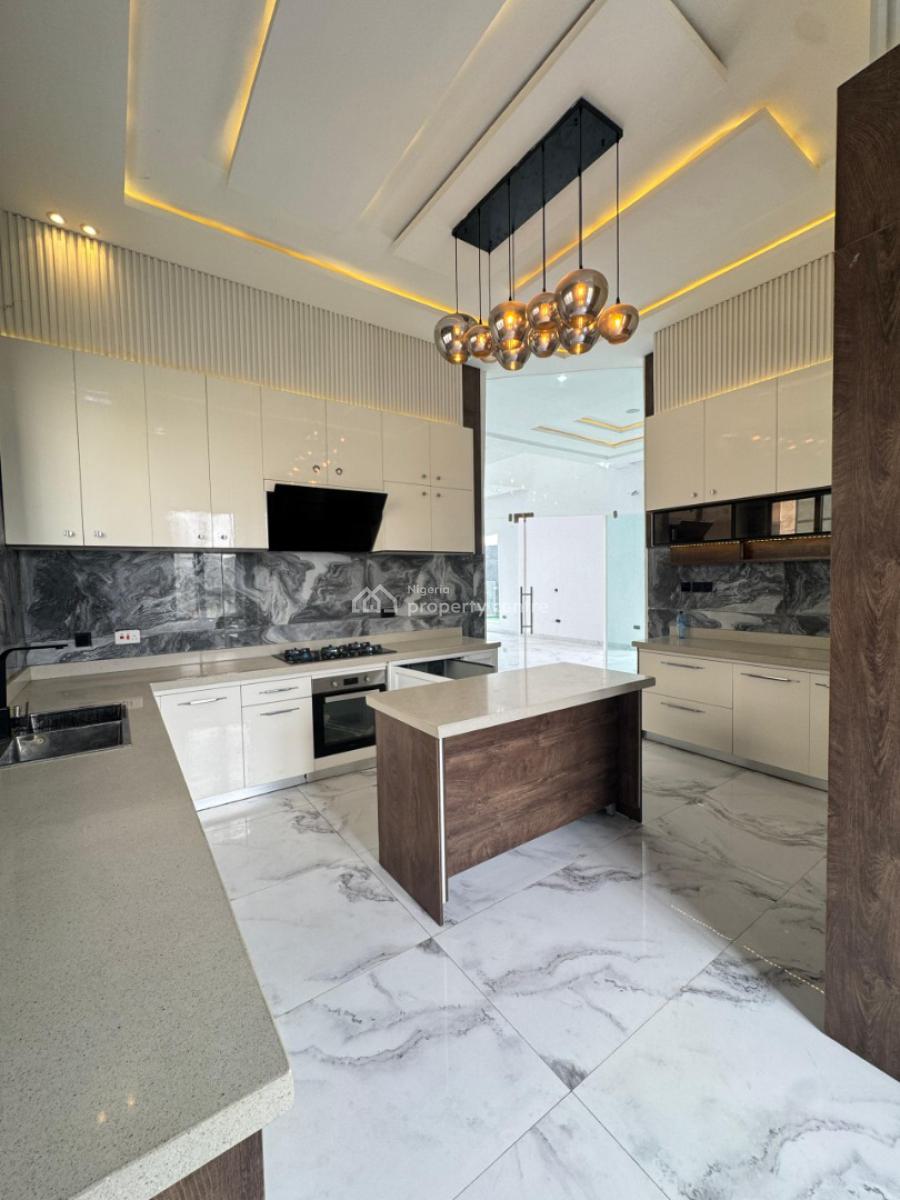 Luxurious 5 Bedroom Detached Duplex with Cinema, Pool & Bq, Osapa, Lekki, Lagos, House for Sale