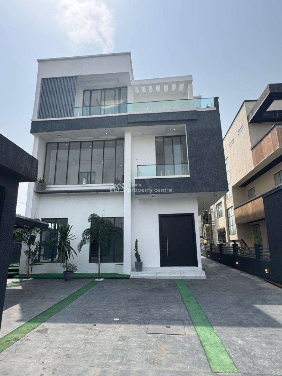 Luxurious 5 Bedroom Detached Duplex with Cinema, Pool & Bq, Osapa, Lekki, Lagos, House for Sale