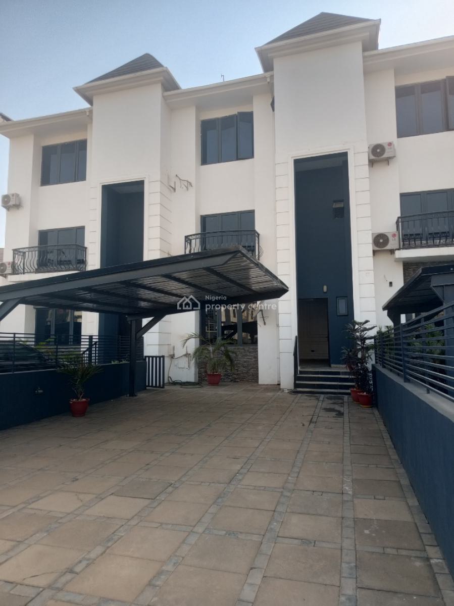 Massive 4 Bedrooms Semi Detached Duplex with Bq, Ameyo Adadevoh Way, Jahi, Abuja, Semi-detached Duplex for Rent