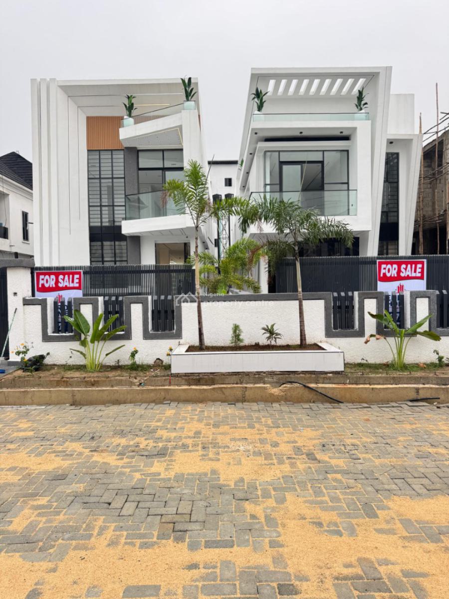 Luxurious 5 Bedroom Detached Duplex with Excellent Amenities, Chevron Toll Gate, Lekki, Lagos, Detached Duplex for Sale