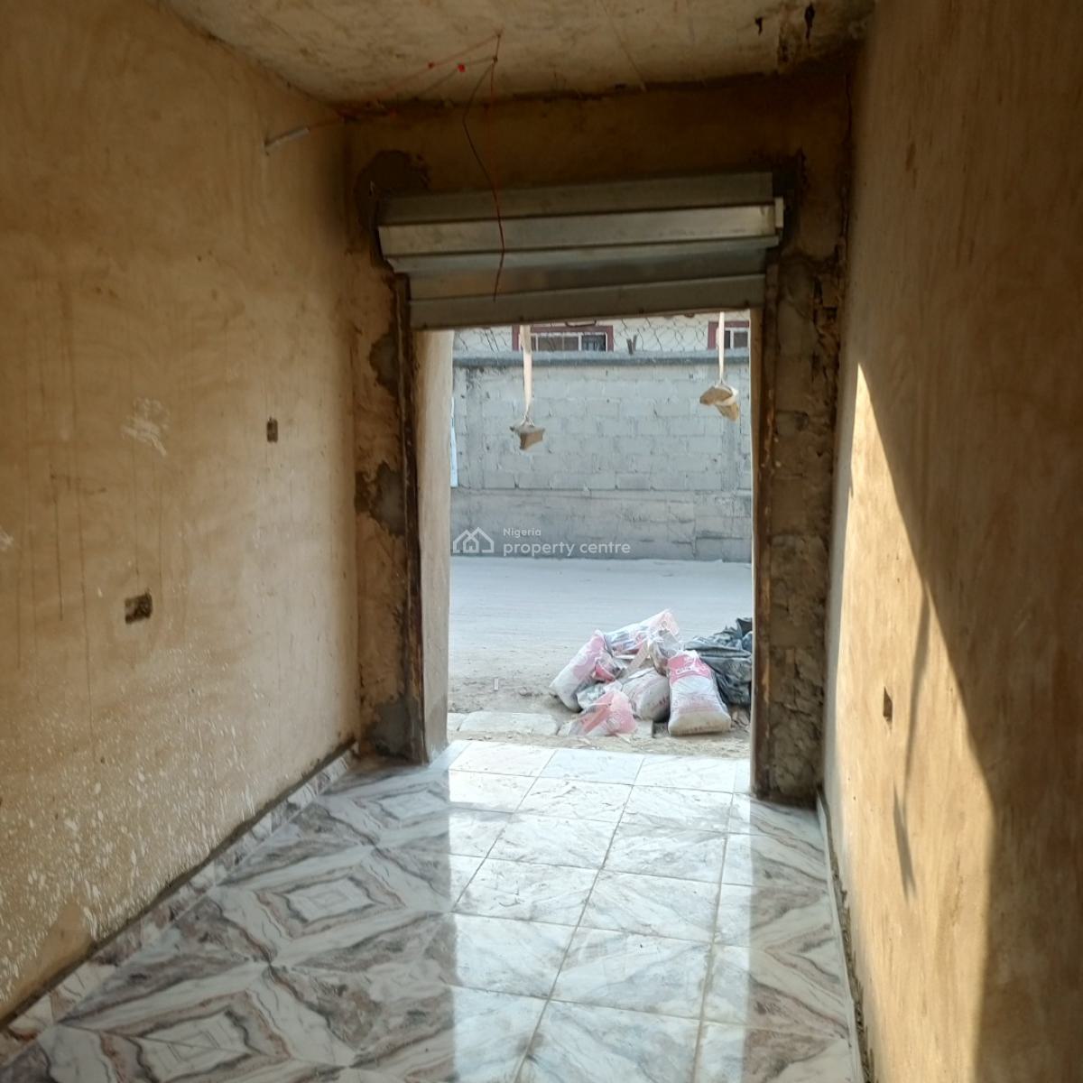 Newly Built and Sharp Shop(ground Floor), Thera Estate, Sangotedo, Ajah, Lagos, Shop for Rent