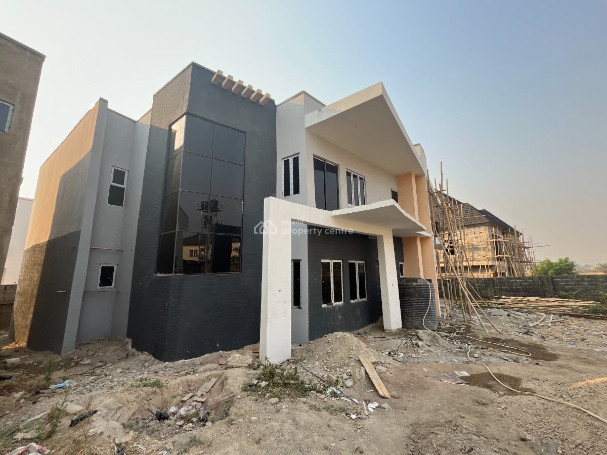 4 Bedroom Semi Detached Duplex (advanced Carcass), Galadimawa, Abuja, Semi-detached Duplex for Sale
