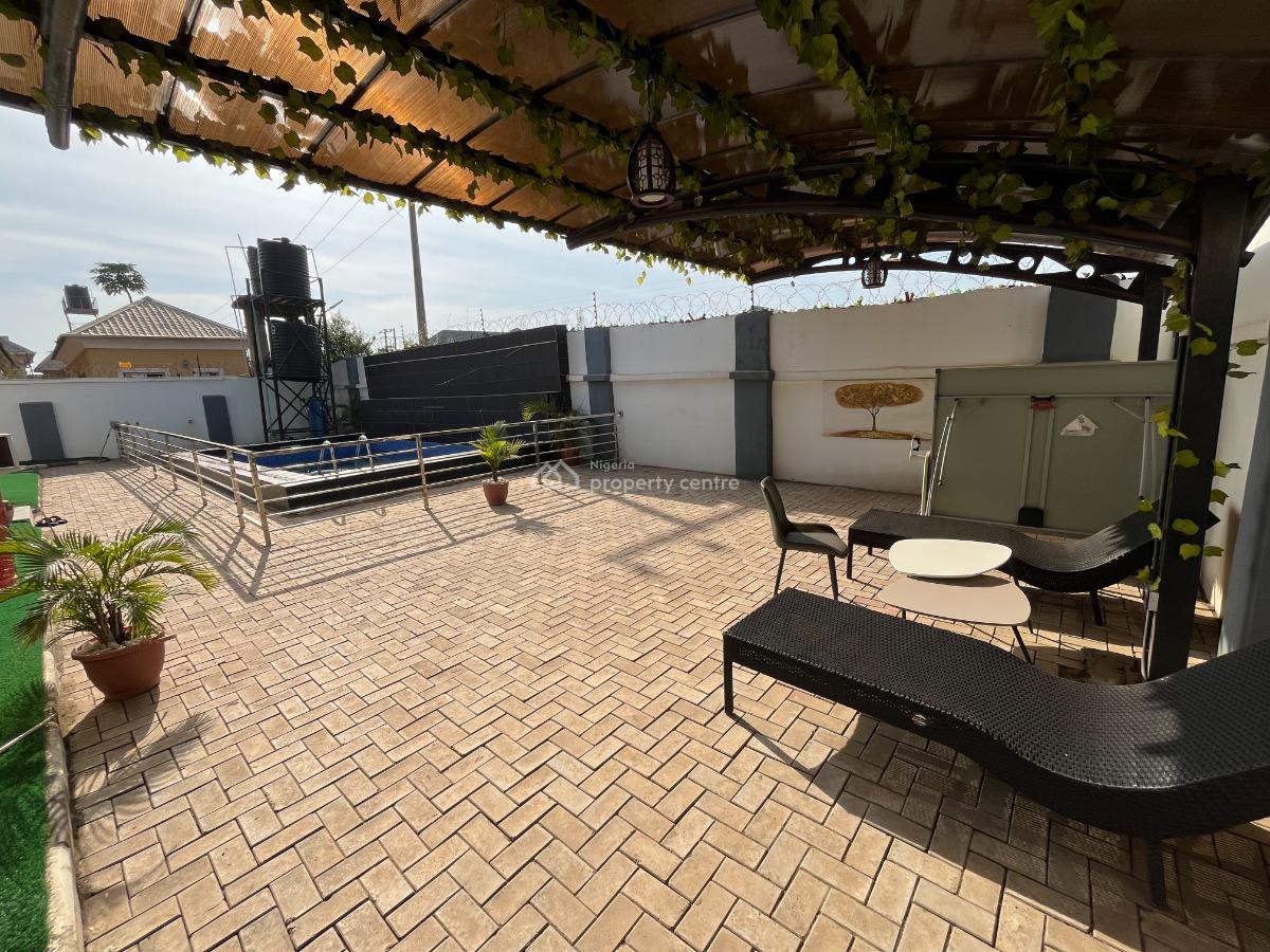 3 Bedroom Furnished Bungalow and a Pool, Lokogoma District, Abuja, Detached Bungalow for Sale