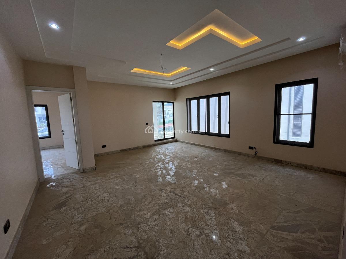 5 Bedroom Semi Detached Duplex, 2 Rooms Bq, Basement, Office & Gym, Asokoro District, Abuja, Semi-detached Duplex for Rent