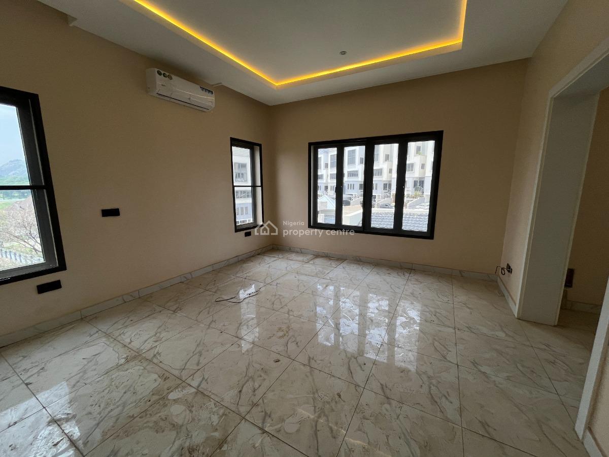 5 Bedroom Semi Detached Duplex, 2 Rooms Bq, Basement, Office & Gym, Asokoro District, Abuja, Semi-detached Duplex for Rent
