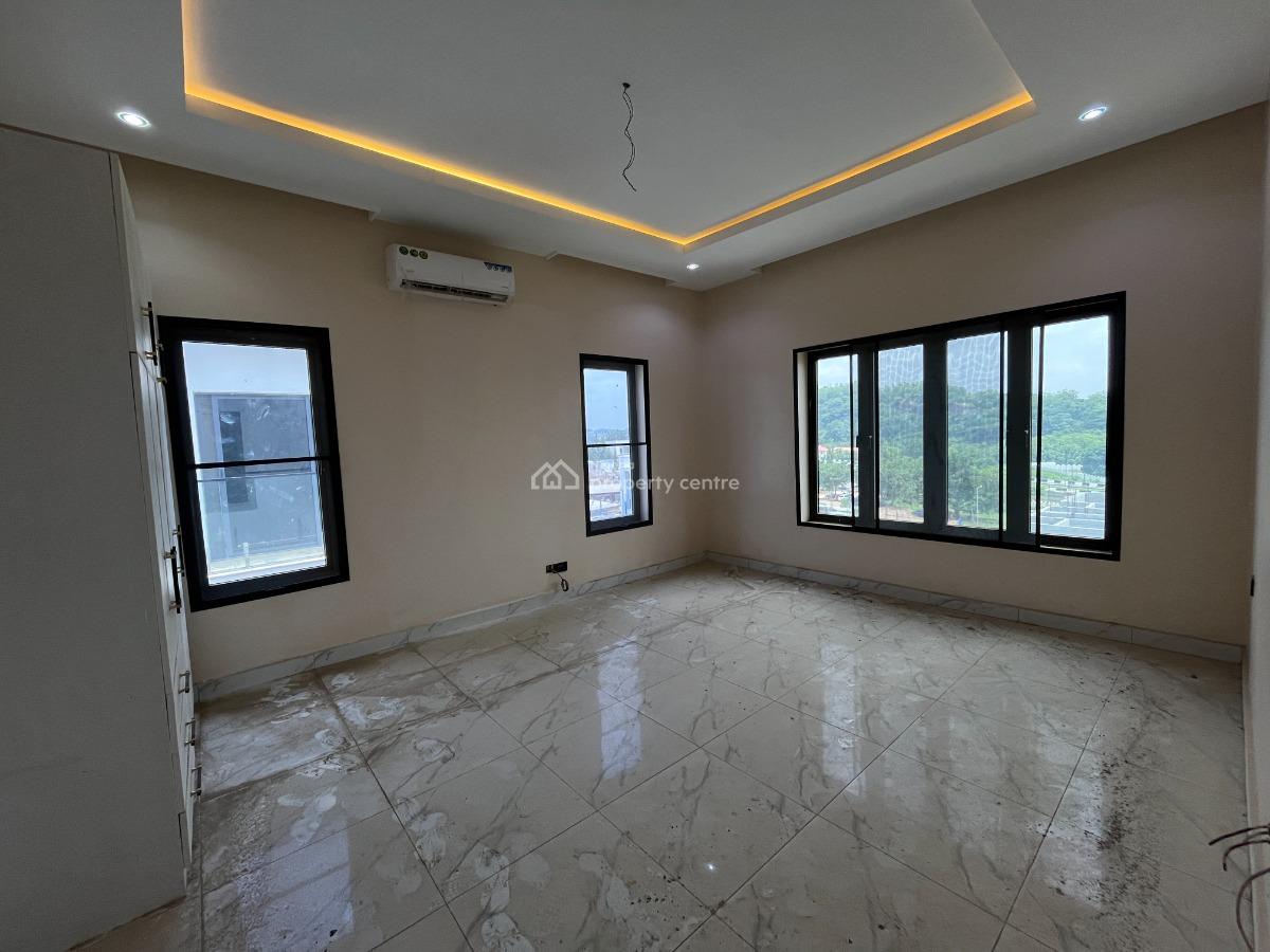 5 Bedroom Semi Detached Duplex, 2 Rooms Bq, Basement, Office & Gym, Asokoro District, Abuja, Semi-detached Duplex for Rent