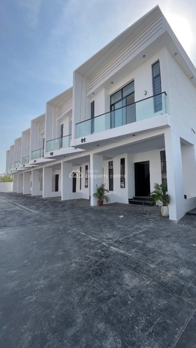 Contemporary 4/ 2bedroom Terrace Duplex with Bq, Ajah Lagos, Ajah, Lagos, Terraced Duplex for Sale