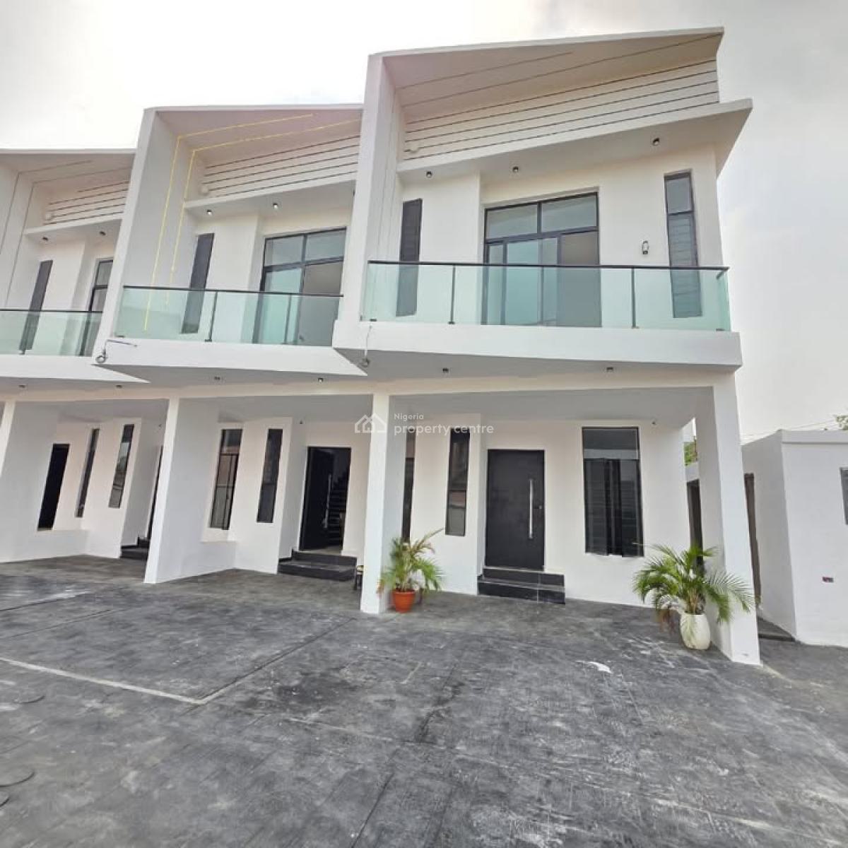 Contemporary 4/ 2bedroom Terrace Duplex with Bq, Ajah Lagos, Ajah, Lagos, Terraced Duplex for Sale