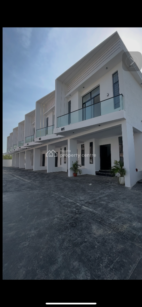 Contemporary 4/2bedroom Terrace Duplex with Bq, Ajah Lagos, Ajah, Lagos, Terraced Duplex for Sale