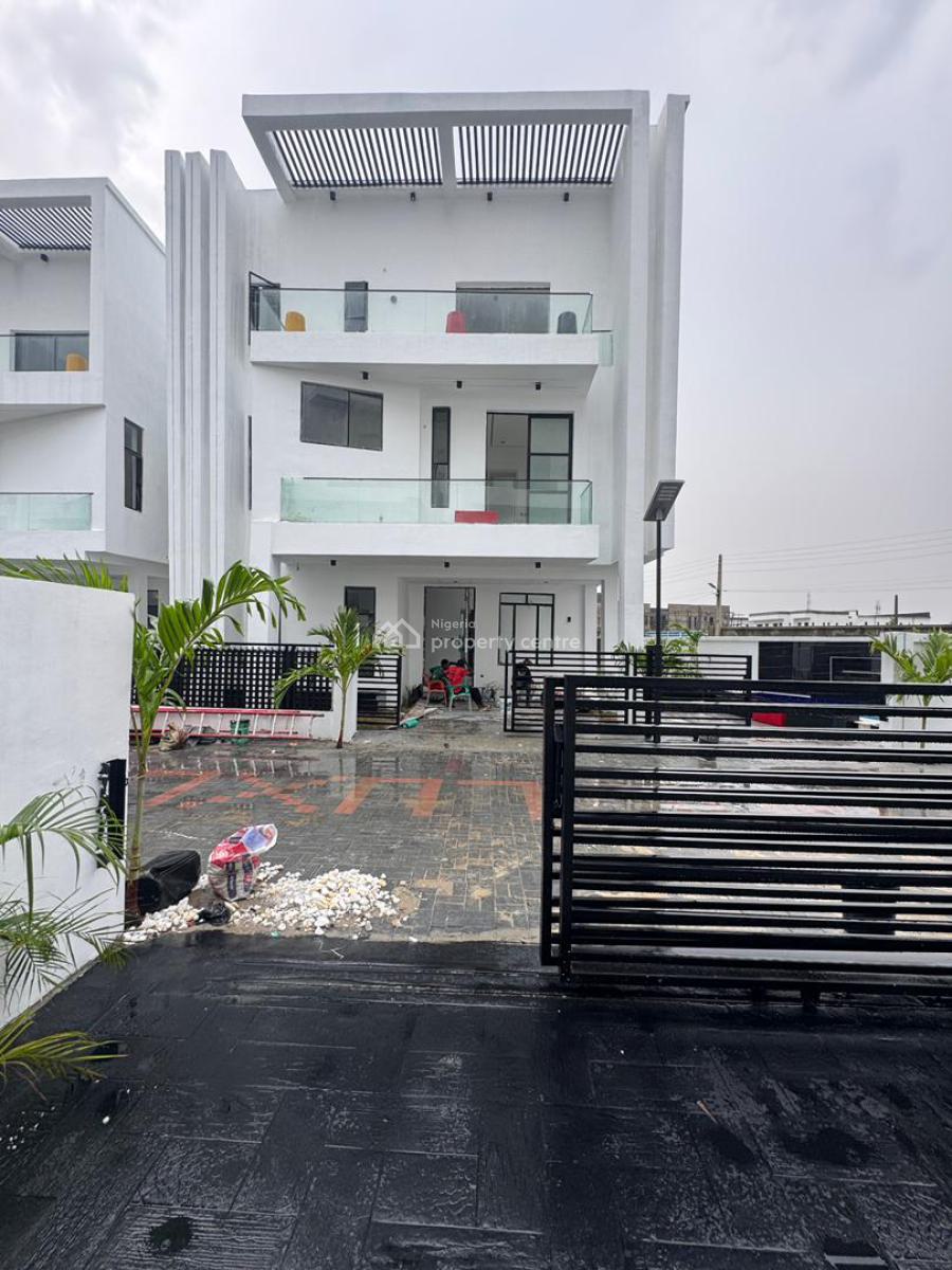 Newly Built 5 Bedroom Detached Duplex with Bq & Swimming Pool, Chevron Toll Gate, Orchid Road, Lekki, Lagos, Detached Duplex for Sale