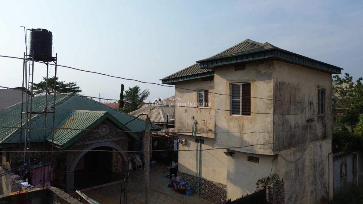 a 4 Bedroom Bungalow+ a Bq and Mini Warehouse, Mango Bus-stop, Opic Area 5, Agbara-igbesa, Lagos, Detached Bungalow for Sale