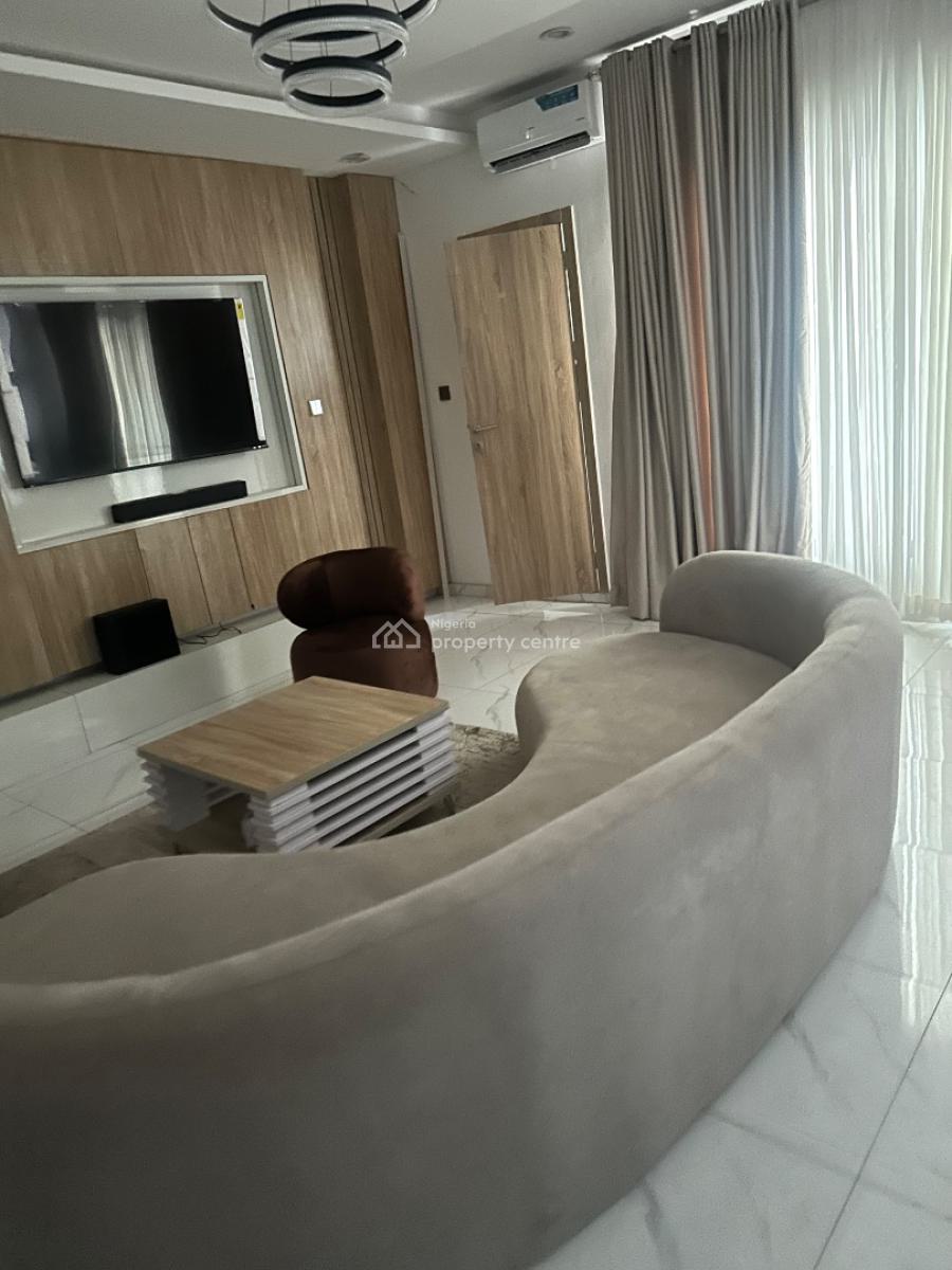 Furnished Two Bedroom Flat, Fully Serviced, By Salem Bus-stop, Ilasan, Lekki, Lagos, Flat / Apartment for Sale