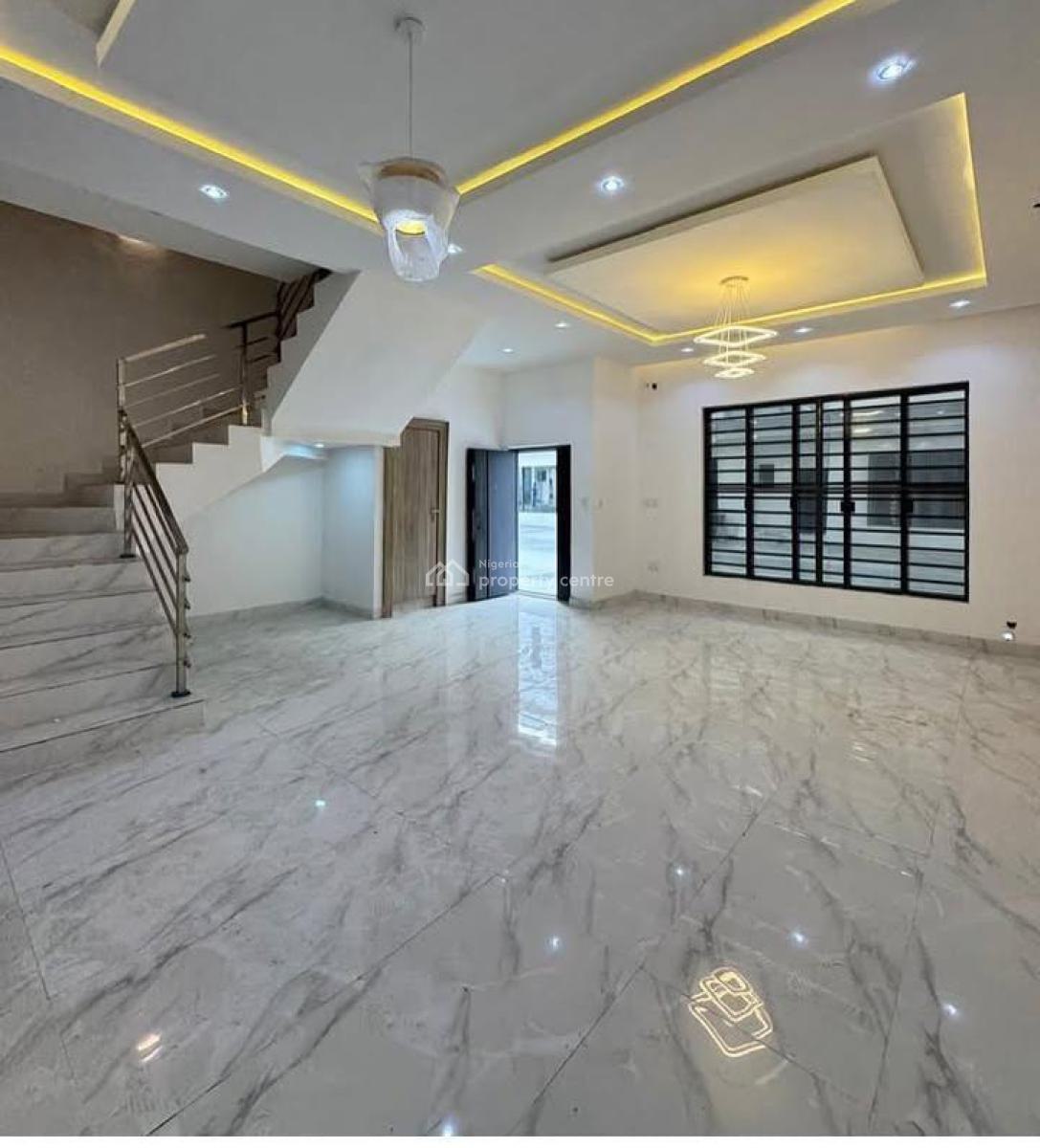 Newly Built 4 Bedrooms Semi Detached Duplex with Bq in a Secured Estate, Lekki, Lagos, Semi-detached Duplex for Rent