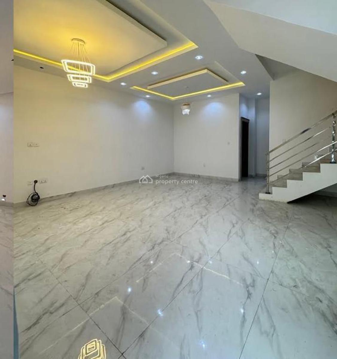 Newly Built 4 Bedrooms Semi Detached Duplex with Bq in a Secured Estate, Lekki, Lagos, Semi-detached Duplex for Rent