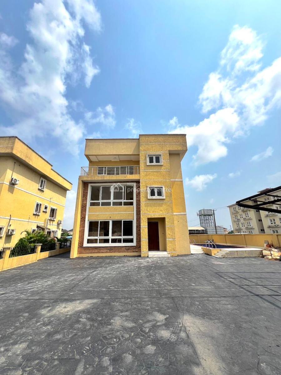 Luxury 6 Bedrooms Fully Detached House + Bq, Osapa, Lekki, Lagos, Detached Duplex for Sale