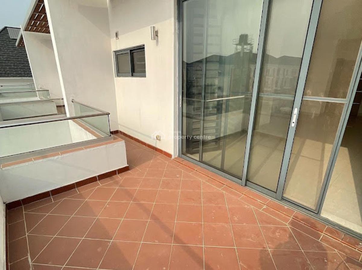 5 Units of 4 Bedrooms Terrace Duplex + Bq, Courtyard, Chevron, Lekki Expressway, Lekki, Lagos, Terraced Duplex for Sale