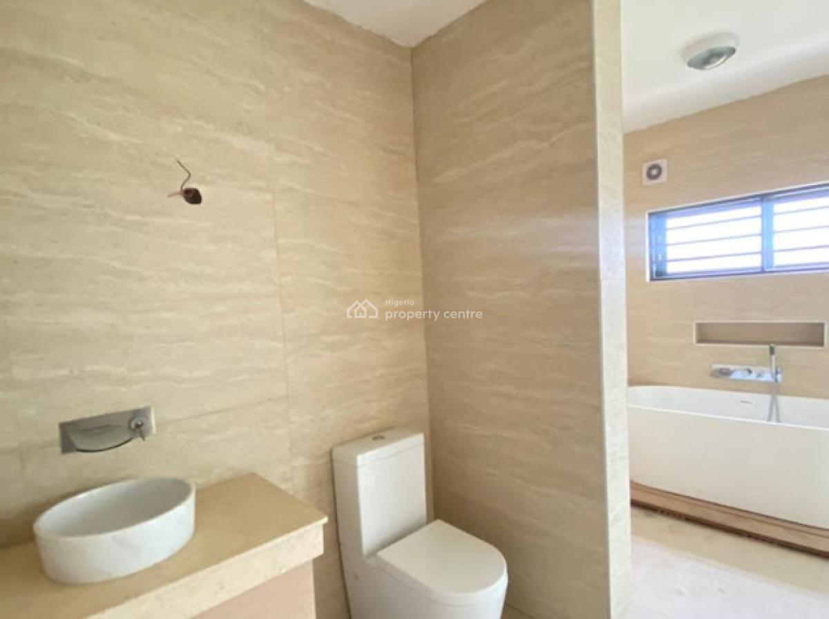 5 Units of 4 Bedrooms Terrace Duplex + Bq, Courtyard, Chevron, Lekki Expressway, Lekki, Lagos, Terraced Duplex for Sale